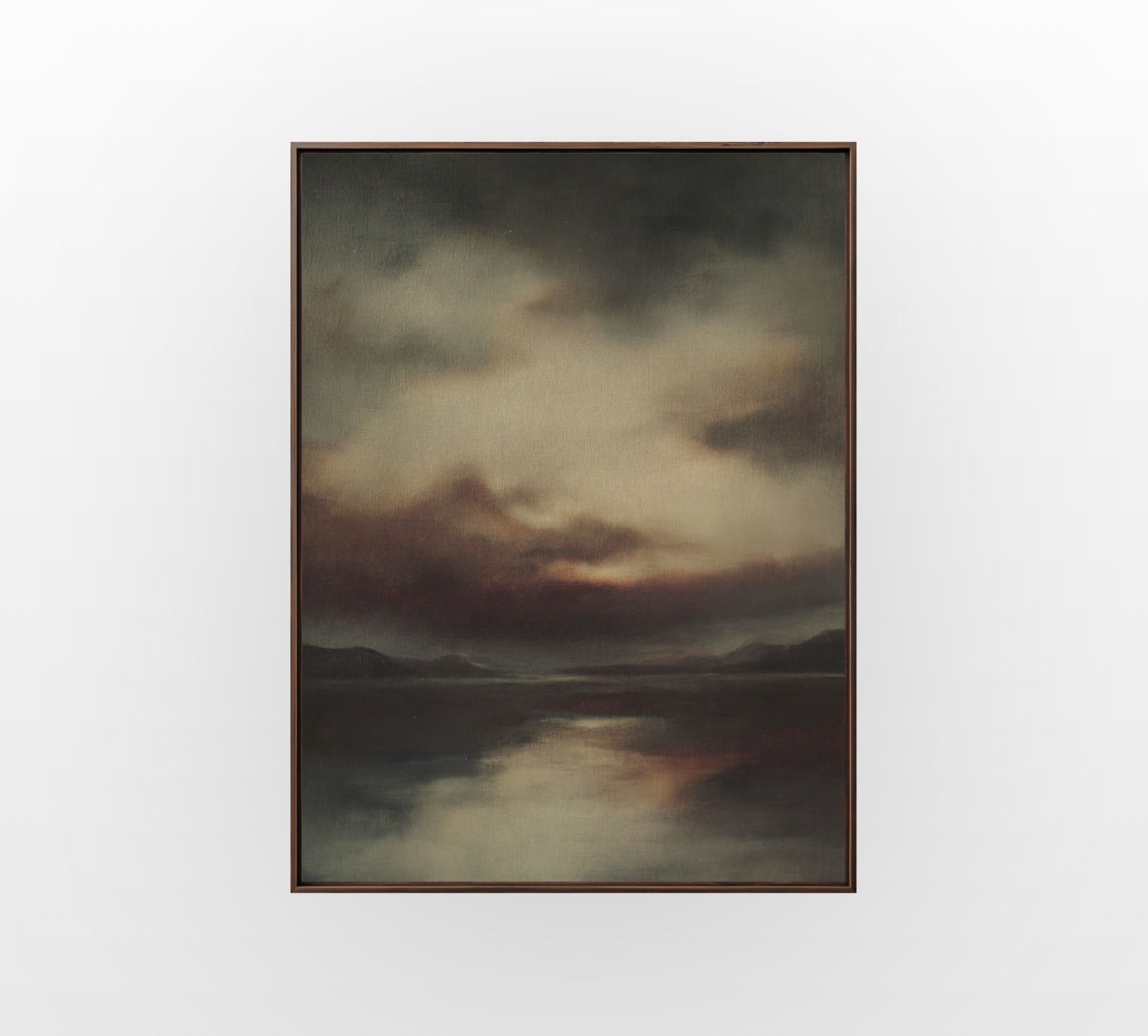 Soft Veil Tones - Hand-Painted Artwork - #ART-MI-S-08